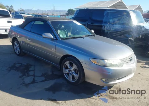 2002 Toyota Camry Solara Sle V6 из США, поврежденный, VIN 2T1FF28P12C601495